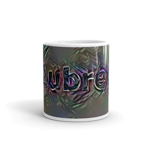 Aubrey Mug Dark Rainbow 10oz front view