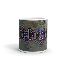 Load image into Gallery viewer, Michelle Mug Dark Rainbow 10oz front view