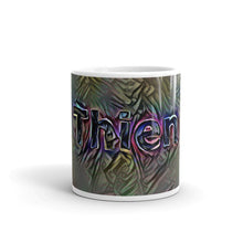 Load image into Gallery viewer, Thien Mug Dark Rainbow 10oz front view