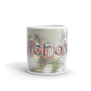 Nichola Mug Ink City Dream 10oz front view
