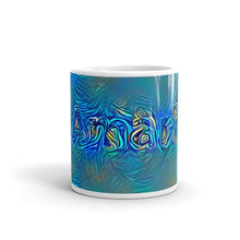 Load image into Gallery viewer, Amari Mug Night Surfing 10oz front view