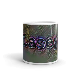 Casey Mug Dark Rainbow 10oz front view