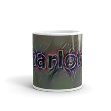 Load image into Gallery viewer, Charlotte Mug Dark Rainbow 10oz front view