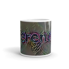 Load image into Gallery viewer, Terence Mug Dark Rainbow 10oz front view