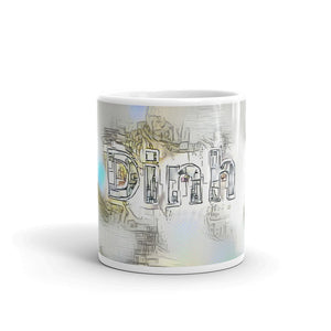 Dinh Mug Victorian Fission 10oz front view