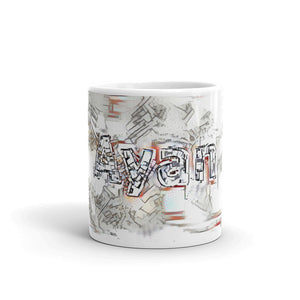 Ayan Mug Frozen City 10oz front view