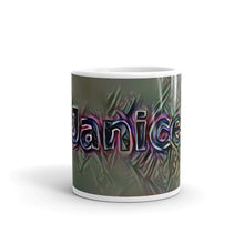 Load image into Gallery viewer, Janice Mug Dark Rainbow 10oz front view