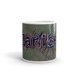 Janice Mug Dark Rainbow 10oz front view