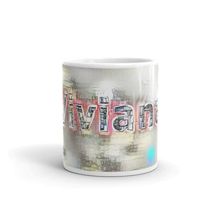 Viviana Mug Ink City Dream 10oz front view