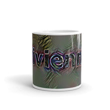 Load image into Gallery viewer, Vivienne Mug Dark Rainbow 10oz front view
