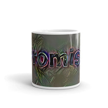 Load image into Gallery viewer, Promise Mug Dark Rainbow 10oz front view