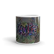 Load image into Gallery viewer, Alia Mug Dark Rainbow 10oz front view