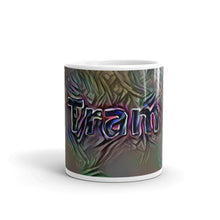 Load image into Gallery viewer, Tram Mug Dark Rainbow 10oz front view
