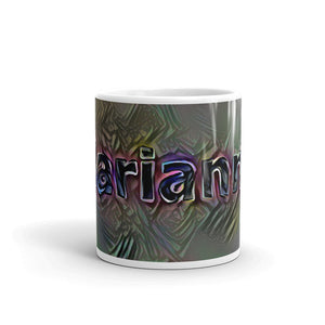 Marianne Mug Dark Rainbow 10oz front view