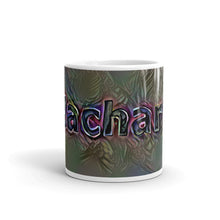 Load image into Gallery viewer, Zachary Mug Dark Rainbow 10oz front view