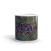 Load image into Gallery viewer, Alani Mug Dark Rainbow 10oz front view