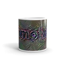Load image into Gallery viewer, Timothy Mug Dark Rainbow 10oz front view