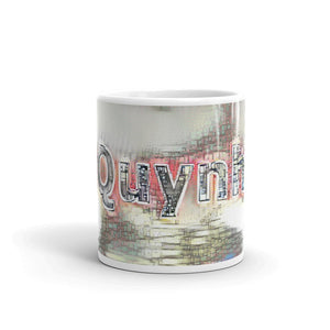 Quynh Mug Ink City Dream 10oz front view