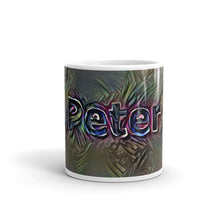 Load image into Gallery viewer, Peter Mug Dark Rainbow 10oz front view