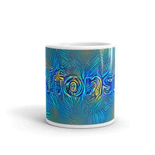 Load image into Gallery viewer, Alfonso Mug Night Surfing 10oz front view