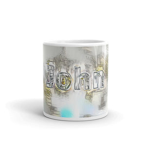 John Mug Victorian Fission 10oz front view