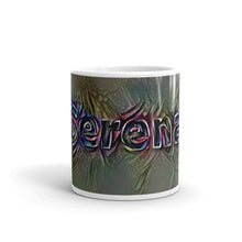 Load image into Gallery viewer, Serena Mug Dark Rainbow 10oz front view