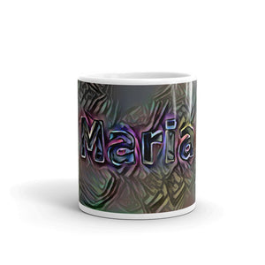 Maria Mug Dark Rainbow 10oz front view