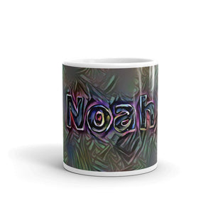 Noah Mug Dark Rainbow 10oz front view