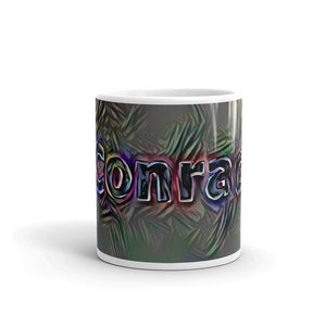 Conrad Mug Dark Rainbow 10oz front view