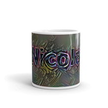 Load image into Gallery viewer, Nicola Mug Dark Rainbow 10oz front view
