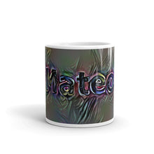 Load image into Gallery viewer, Mateo Mug Dark Rainbow 10oz front view