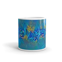 Load image into Gallery viewer, Aaliyah Mug Night Surfing 10oz front view