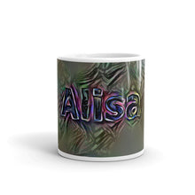 Load image into Gallery viewer, Alisa Mug Dark Rainbow 10oz front view