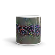 Load image into Gallery viewer, Tracey Mug Dark Rainbow 10oz front view