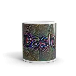 Dash Mug Dark Rainbow 10oz front view