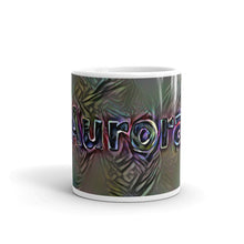 Load image into Gallery viewer, Aurora Mug Dark Rainbow 10oz front view