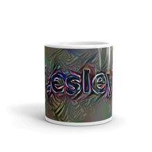 Load image into Gallery viewer, Lesley Mug Dark Rainbow 10oz front view