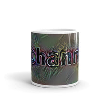 Load image into Gallery viewer, Johanna Mug Dark Rainbow 10oz front view
