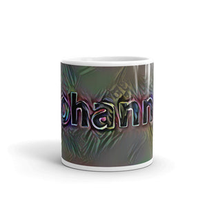 Johanna Mug Dark Rainbow 10oz front view