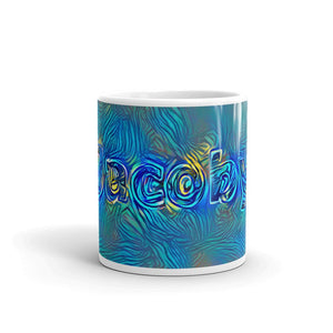 Jacoby Mug Night Surfing 10oz front view