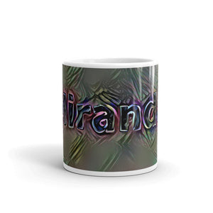 Miranda Mug Dark Rainbow 10oz front view