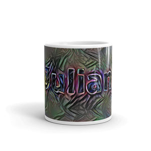 Julian Mug Dark Rainbow 10oz front view