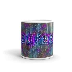 Laureen Mug Wounded Pluviophile 10oz front view