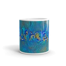 Load image into Gallery viewer, Alfredo Mug Night Surfing 10oz front view