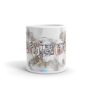 Benjamin Mug Frozen City 10oz front view