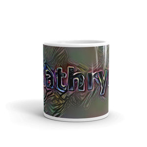 Kathryn Mug Dark Rainbow 10oz front view