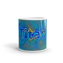 Load image into Gallery viewer, Titan Mug Night Surfing 10oz front view
