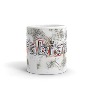 Fabian Mug Frozen City 10oz front view