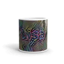 Load image into Gallery viewer, Lisa Mug Dark Rainbow 10oz front view