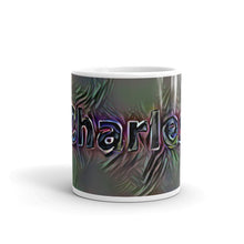 Load image into Gallery viewer, Charles Mug Dark Rainbow 10oz front view